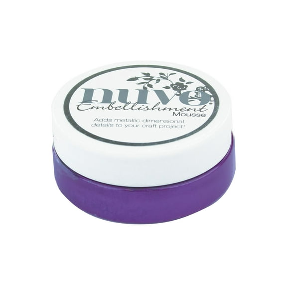 Nuvo Embellishment Mousse 2.2oz Royal Aubergine
