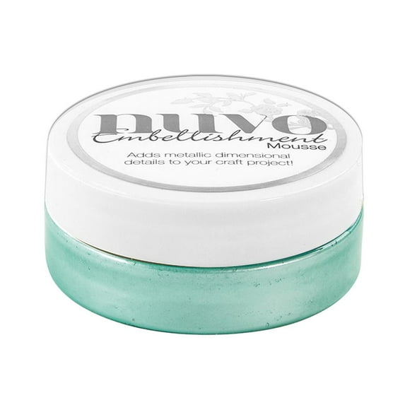 Nuvo Embellishment Mousse Aquamarine