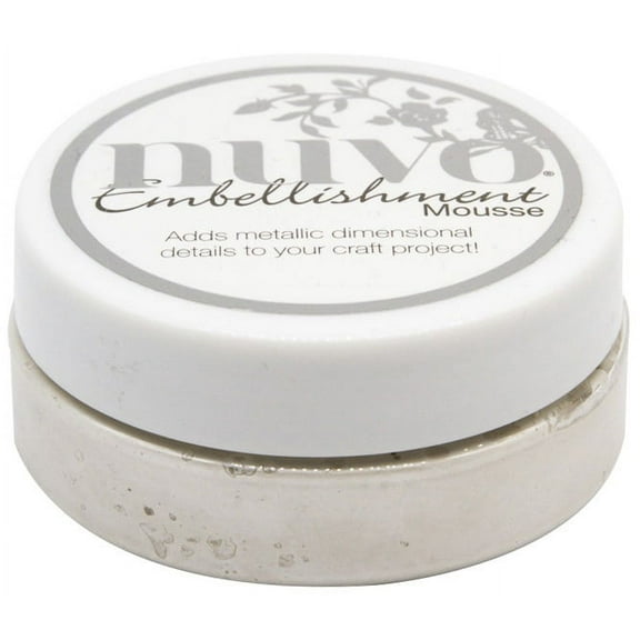 Nuvo Embellishment Mousse-Snow Storm
