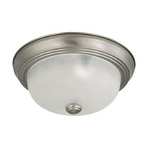 60/3261-Nuvo Lighting-Two Light Flush Mount-11.375 Inches Wide by 4.875 Inches High