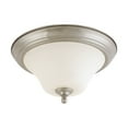 thumbnail image 1 of 60/1825-Nuvo Lighting-Dupont-Two Light Flush Mount-13 Inches Wide by 7 Inches High, 1 of 2