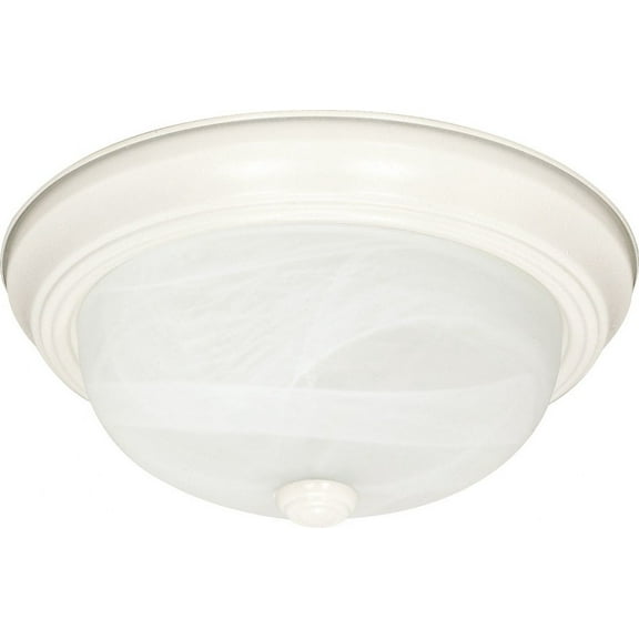 60/223-Nuvo Lighting-Three Light Flush Mount-15.25 Inches Wide by 6 Inches High