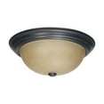 thumbnail image 1 of 60/1257-Nuvo Lighting-Three Light Flush Mount-15.25 Inches Wide by 6 Inches High, 1 of 2