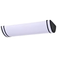 thumbnail image 1 of Nuvo Glamour LED 25-in Linear Flush Mount Fixture Black Finish CCT Selectable, 1 of 7