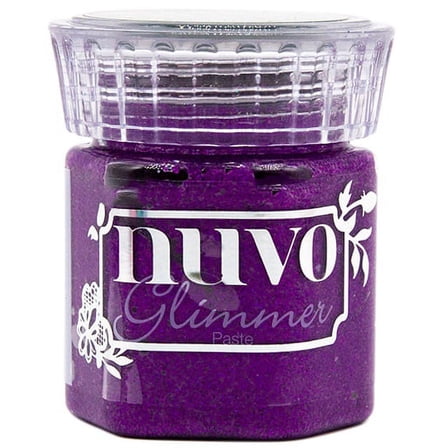 Nuvo Glimmer Paste 1.7oz-Astral Aubergine