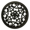 thumbnail image 1 of Nuvo Iron Ornamental Accents Decorative Gate Insert - Cast Aluminum - 15 In. Round, Black, 1 of 7