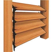 Nuvo Iron Polyoxymethylene Black Louver System LSB48
