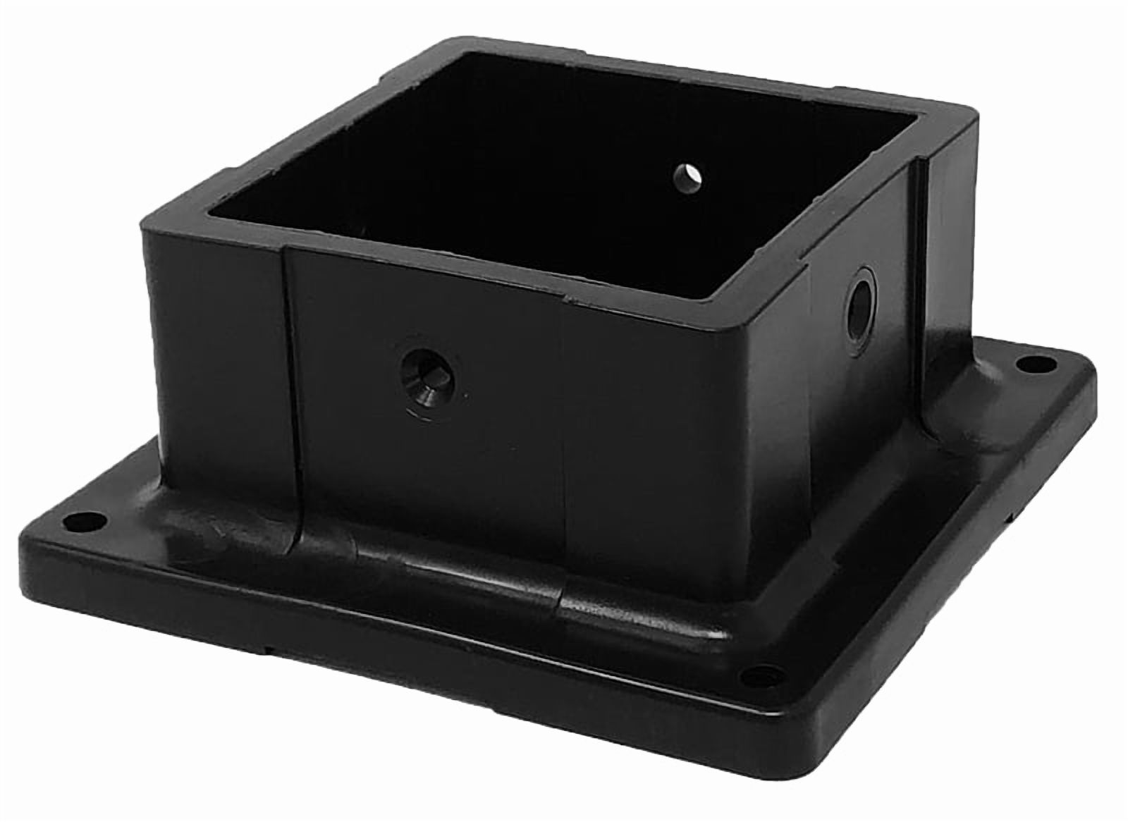Nuvo Iron PPA4X4B Multi-Purpose Post Base Anchor, 4 x 4 in Post ...