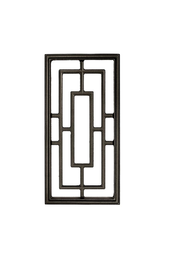 8-5/8 In. W. x 17-1/4 In. H. Rectangle Cast Aluminum Gate Insert ACW57