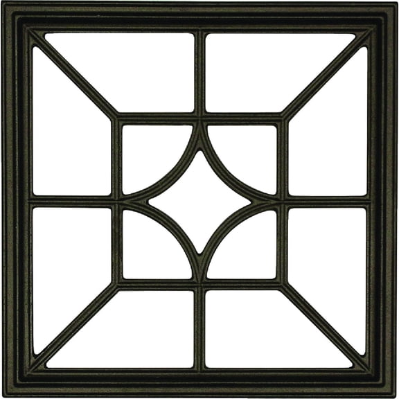 Nuvo Iron Square Diamond Decorative Gate Insert - Single Pack