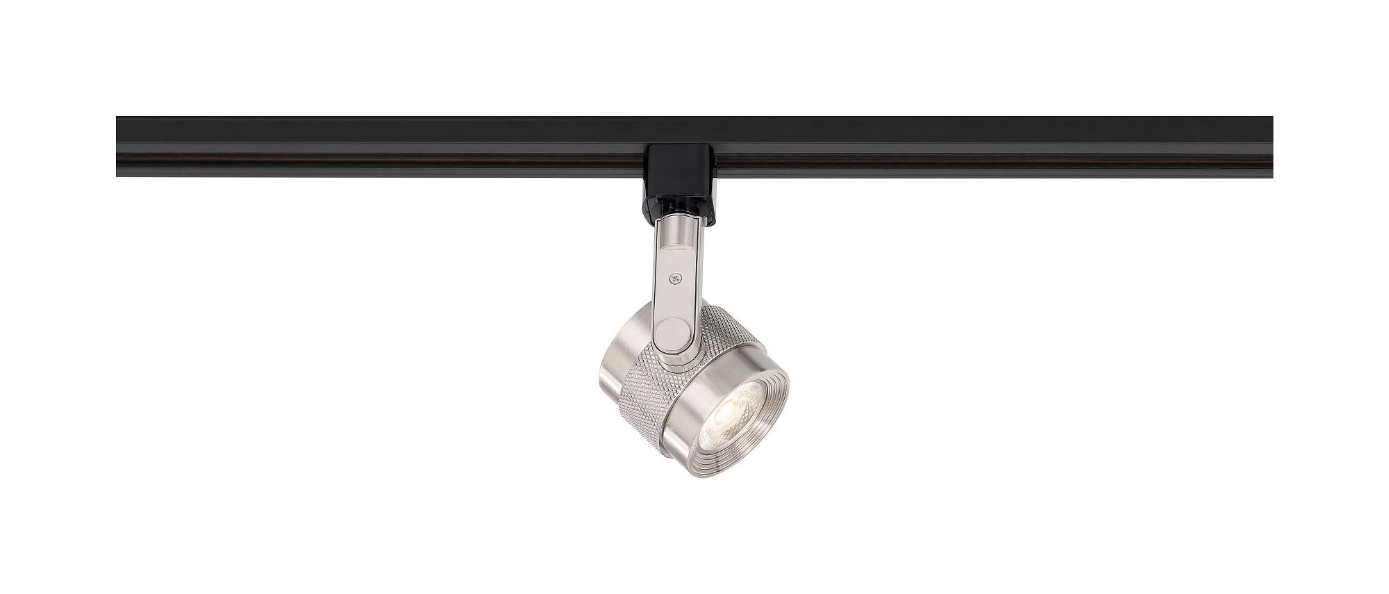 1 - Light Brushed Nickel/Silver Track Lighting