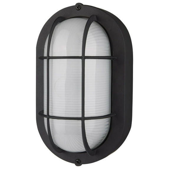 Nuvo Lighting - 14W LED Outdoor Small Oval Bulk Head-8.51 Inches Tall and 5