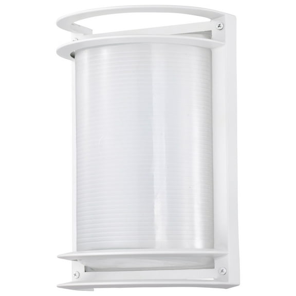62/1393 Nuvo Lighting 18.5W LED Outdoor Rectangular Bulk Head-10.52 Inches Tall and 7.05 Inches Wide-White Finish
