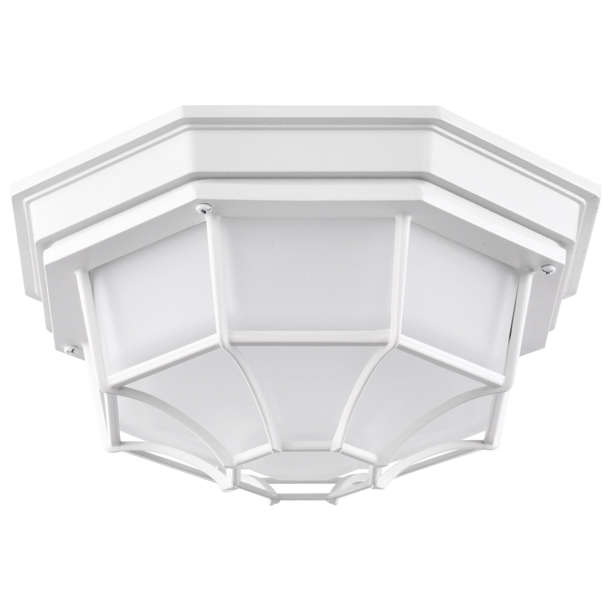 Nuvo Lighting - 18.5W LED Outdoor Spider Cage Flush Mount-5.06 Inches ... - Durable Adjustable Led Macaw Cage Lighting For Outdoor Use