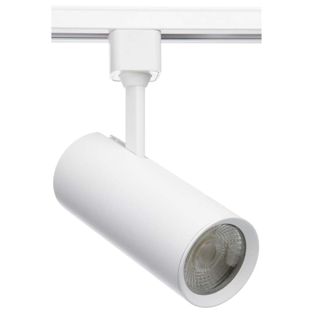 White Adjustable LED Commercial Track Head Light