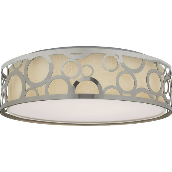 Nuvo Lighting - 20W 1 LED Decorative Gen 2 Flush Mount in Transitional Style-15