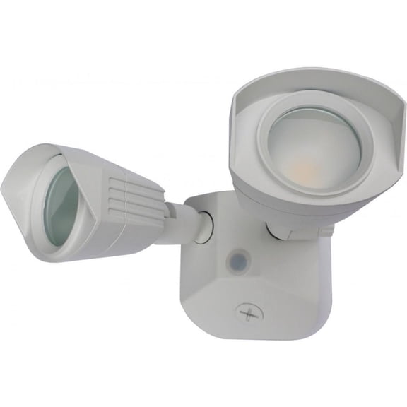Nuvo Lighting - 40W 3000K 2 LED Outdoor Dual Head Security Light in Utility
