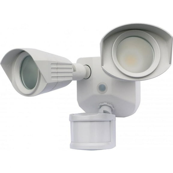 Nuvo Lighting - 40W 3000K 2 LED Outdoor Dual Head Security Light with Motion