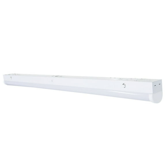 Nuvo Lighting - 50W LED CCT Selectable Linear Strip Light with Emergency Battery