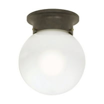 Nuvo Lighting 60-247 1 Light - 6 in. - Ceiling Mount - White Ball