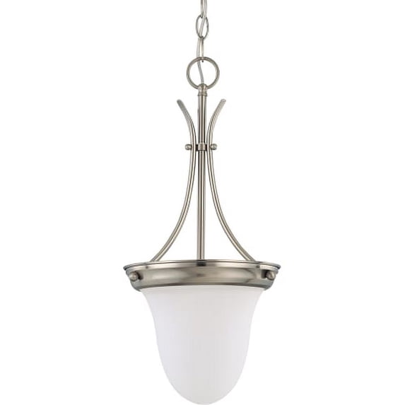 Nuvo Lighting 60/3309 Single Light 9.8" Wide Pendant with Frosted White Glass Sh