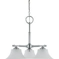 thumbnail image 1 of Nuvo 60-4273 - Teller - 3 Light Dinette Fixture w/ Frosted Etched Glass, 1 of 1