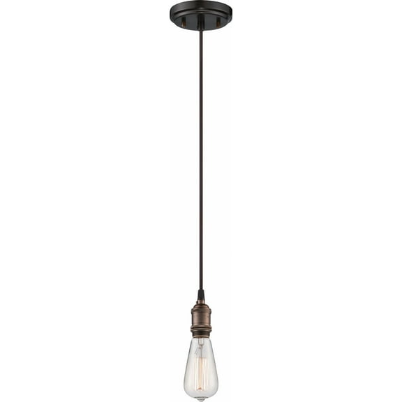Nuvo 60-5505 - Vintage - 1 Light Pendant - Vintage Lamp Included