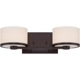 thumbnail image 1 of Nuvo Lighting 60/5572 Celine 2 Light 15-3/4" Wide Bathroom Vanity Light - Bronze, 1 of 2