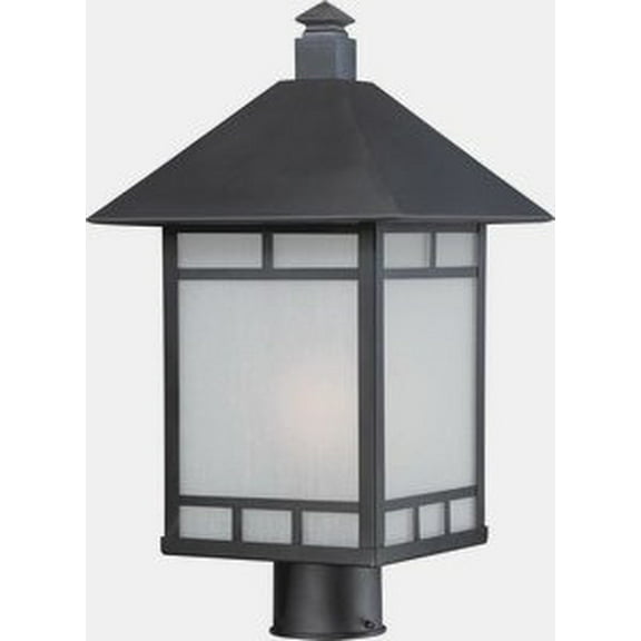 Nuvo Lighting 60/5605 Drexel 1 Light 10" Wide Landscape Single Head Post Li - Black
