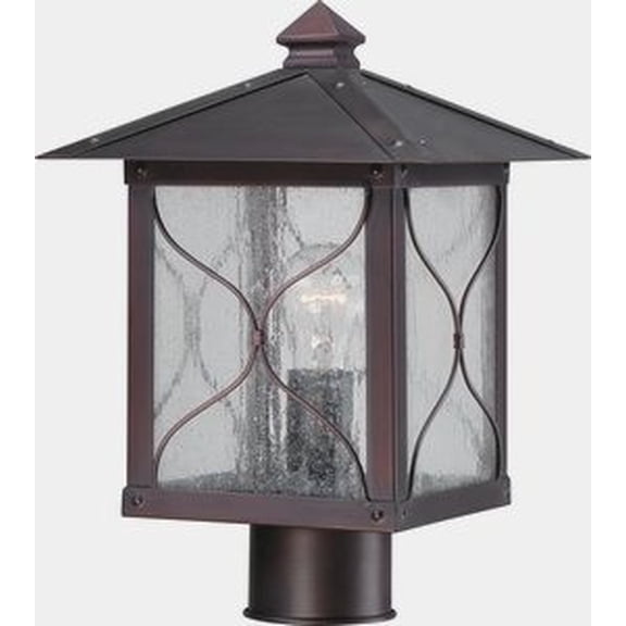 Nuvo Lighting 60/5615 Classic Bronze Vega 1 Light 9" Wide Landscape Single Head Post Light