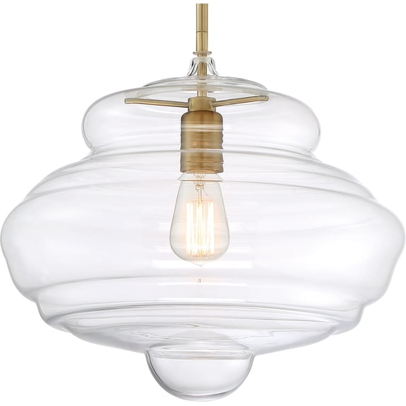 Nuvo Lighting 60/6768 Storrier 16" Wide Pendant - Brass