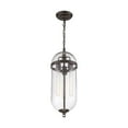 thumbnail image 1 of 60/6923-Nuvo Lighting-Aurora-3 Light Pendant-8 Inches Wide by 23 Inches High-Mahogany Bronze Finish    -Traditional Installation, 1 of 2