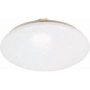 Nuvo Lighting 60/916 Crispo 1 Light 12" Wide Flush Mount Bowl Ceiling Fixture - White