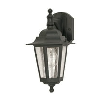 Nuvo Lighting 60/990 Cornerstone 1 Light 13" Tall Outdoor Wall Sconce With - Black