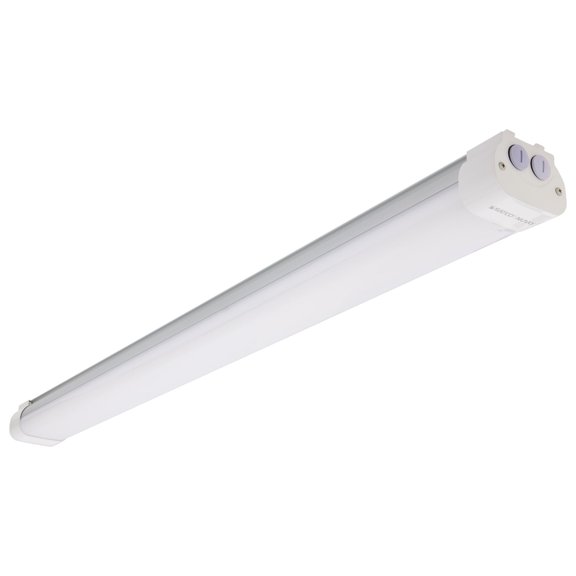 Nuvo Lighting - 60W CCT Selectable Tri-Proof Linear Fixture with Integrated