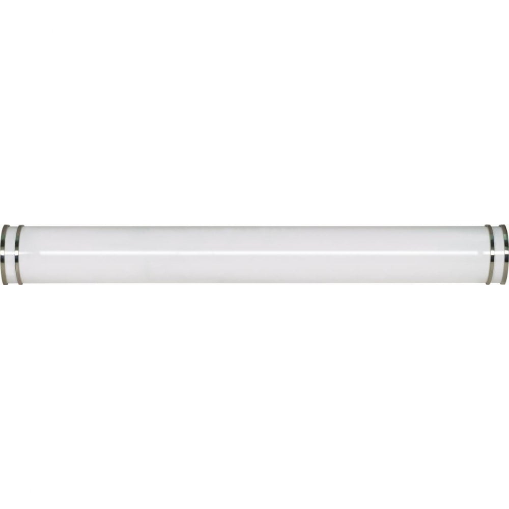 Glamour Brushed Nickel 49" Dimmable LED Vanity Light