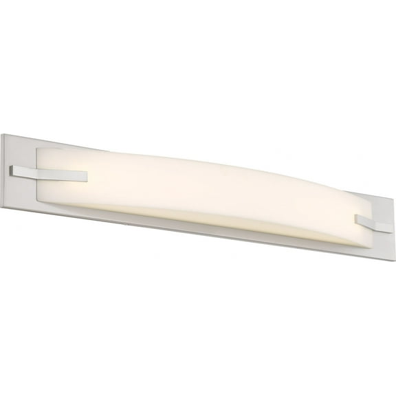 62/1082 Nuvo Lighting Bow-26W 1 LED Bath Vantity-31 Inches Wide by 4.25 Inches High
