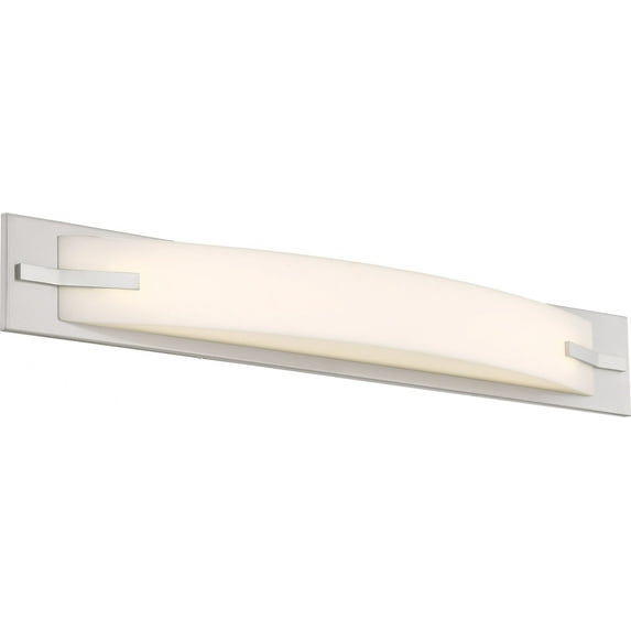 62/1082 Nuvo Lighting Bow-26W 1 LED Bath Vantity-31 Inches Wide by 4.25 Inches High