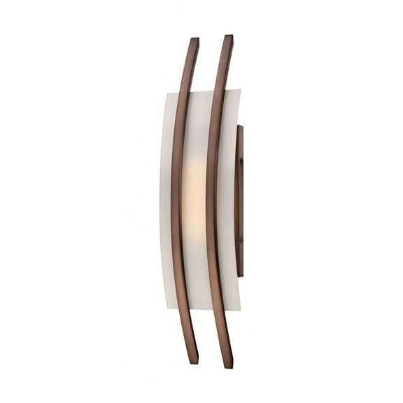 62/122-Nuvo Lighting-Trax-One Module-Wall Sconce-7 Inches Wide by 20 Inches High-Hazel Bronze Finish