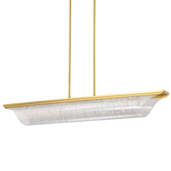 Nuvo Lighting 62/2411 Idris 41" Wide Linear Led Pendant - Brass