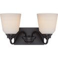thumbnail image 1 of Nuvo Lighting 62/377 Calvin 2 Light 15-3/4" Wide Led Bathroom Vanity Light - MultiColor, 1 of 2