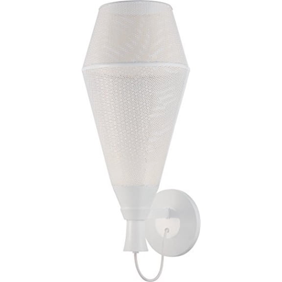 Nuvo 62-486 - Marx - 1 Light Perforated Metal Shade Wall Sconce w/ 14w LED PAR Lamp Incl.
