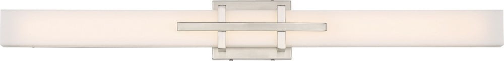 Grill Polished Nickel 36" LED Bath Bar with Dimming Capability