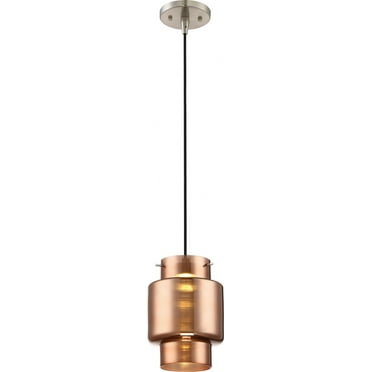 62/889-Nuvo Lighting-Del-12W 1 LED Mini-Pendant-6.75 Inches Wide by 9.25 Inches High     -Traditional Installation
