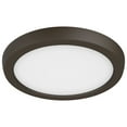 thumbnail image 1 of Blink Pro - Light Bronze / Dark Brown Utilitarian Aluminum Flush Mount Light, 1 of 17