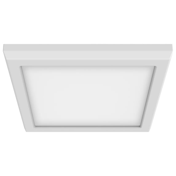 Blink Pro - Light White Utilitarian Aluminum Flush Mount Light