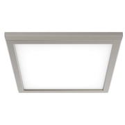 Nuvo Lighting Blink Pro 13W 9in LED Fixture CCT Selectable Square Shape Brushed Nickel Finish 120V - Brushed Nickel