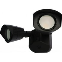 65/220-Nuvo Lighting-40W 4000K 2 LED Outdoor Dual Head Security Light in Utility Style-4.16 Inches Wide by 4.13 Inches High-Black Finish