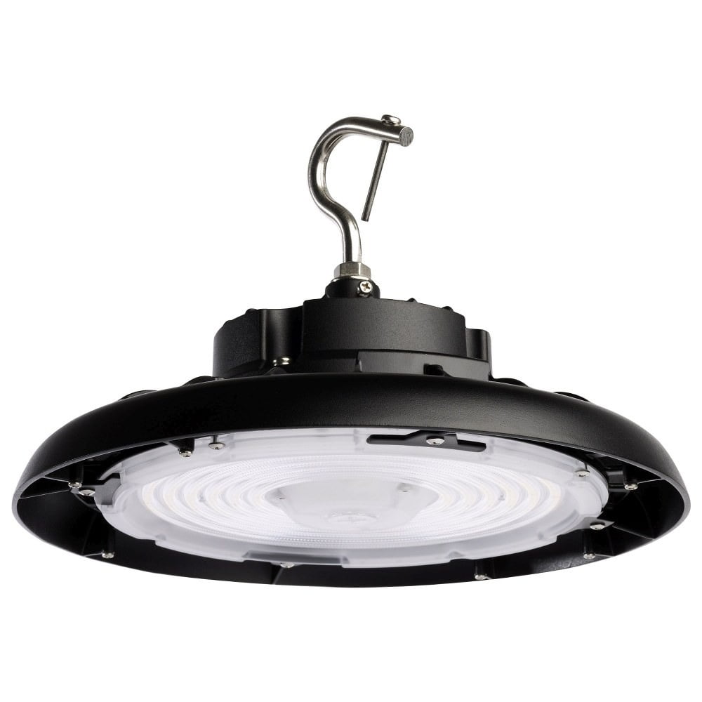 Black Aluminum LED High Bay Ceiling Light with Dimming