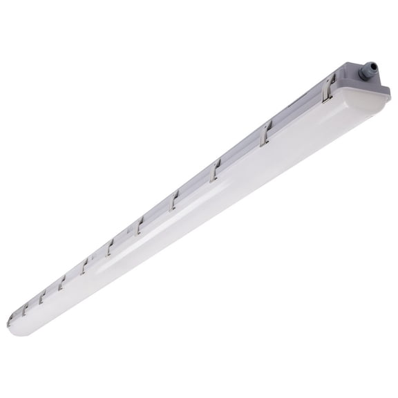 65/825R1-Nuvo Lighting-20W CCT Selectable Vapor Proof Linear Fixture with Integrated Microwave Sensor In Utilitarian Style-3.46 Inches Tall and 4.33